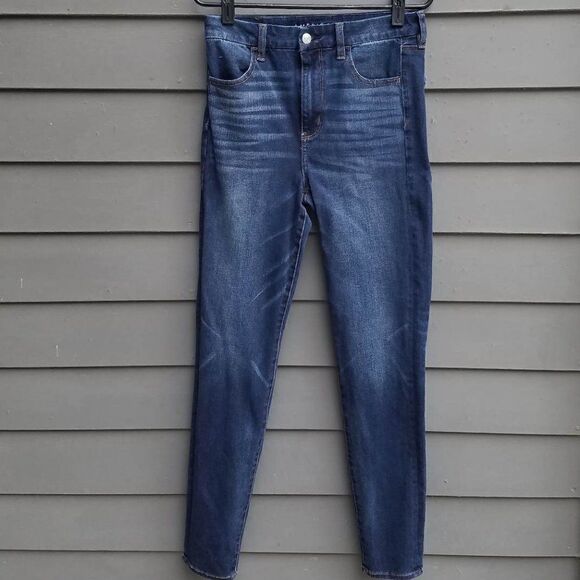 American Eagle 360 Next Level Stretch Jeans size 8L - Picture 1 of 12
